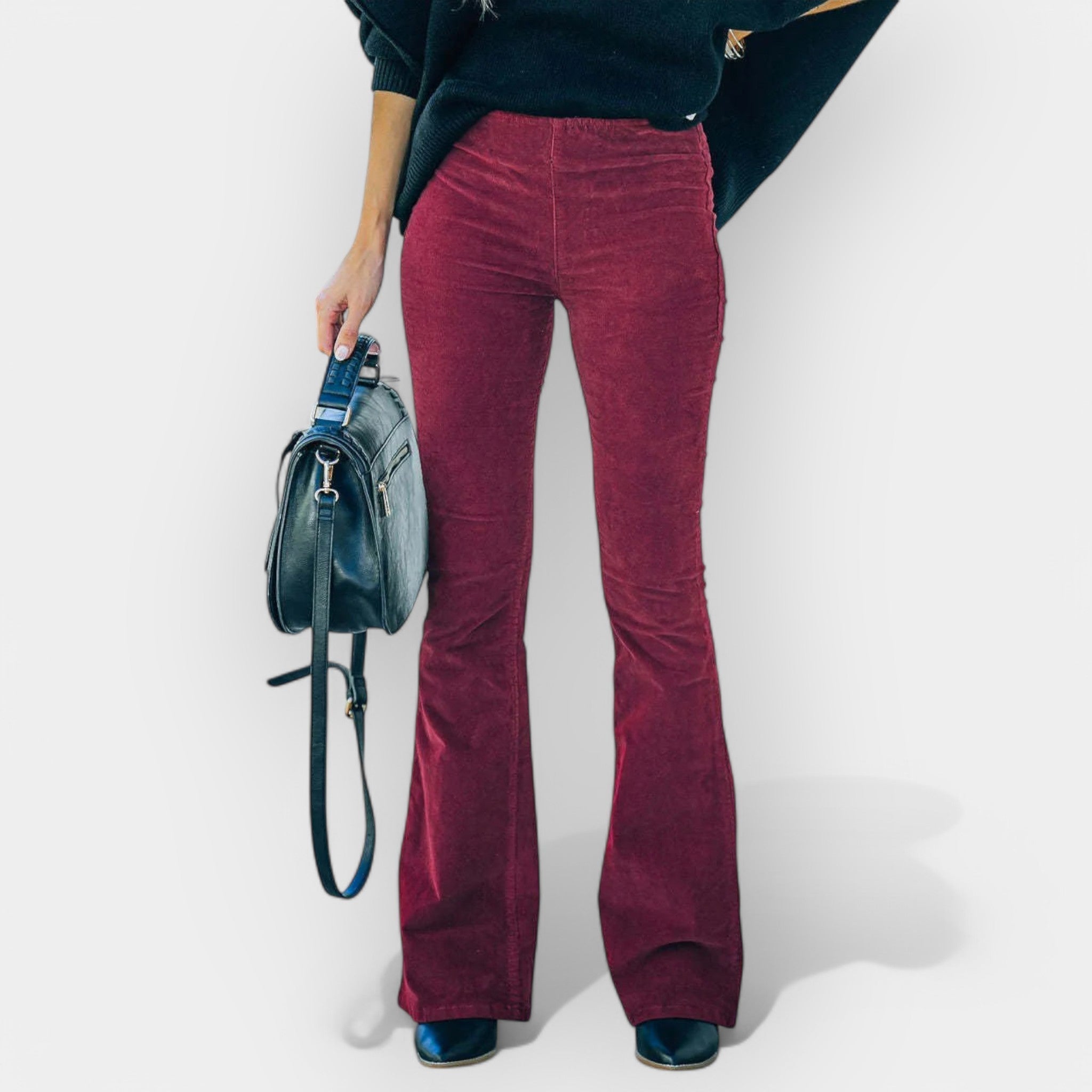 Amélie | Pantalone sa visokim strukom u obliku zvona
