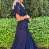 Avery - Elegant Blue Dress