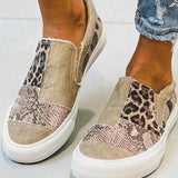 Quinny | Svakodnevne kanvas cipele sa leopard printom