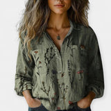 Terra | Vintage bluza sa printom