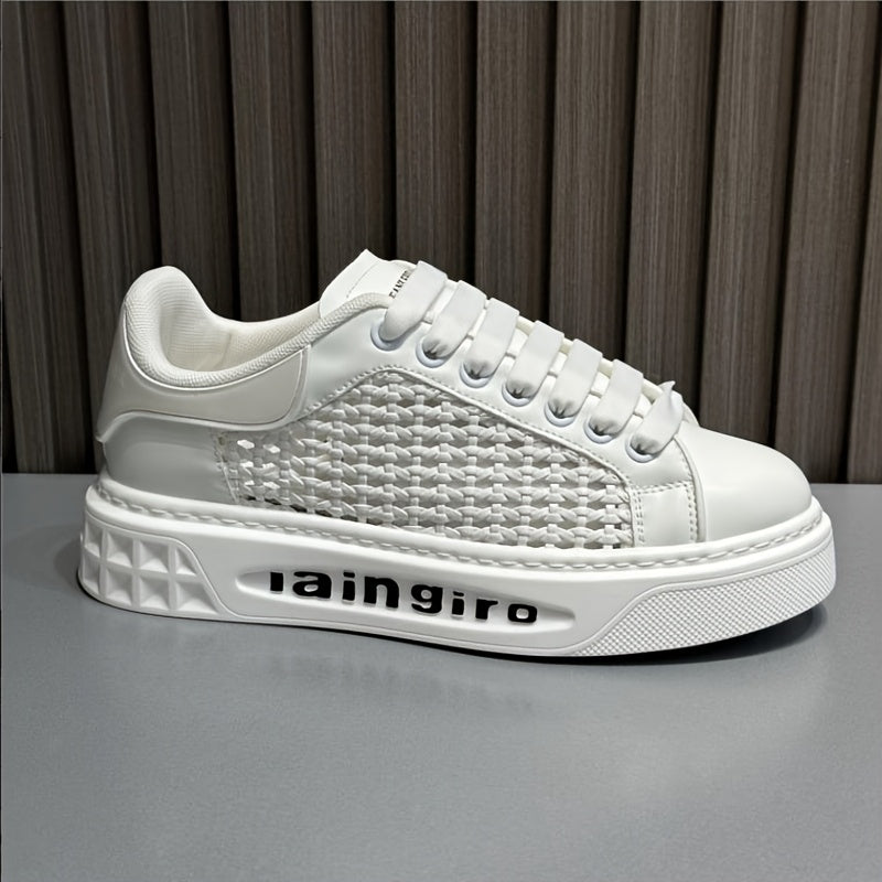 Atmungsaktive Herren Mesh Freizeit Outdoor Sneaker, bequeme und leichte trendige Schuhe
