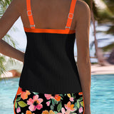 Dvodelni elegantni tankini komplet