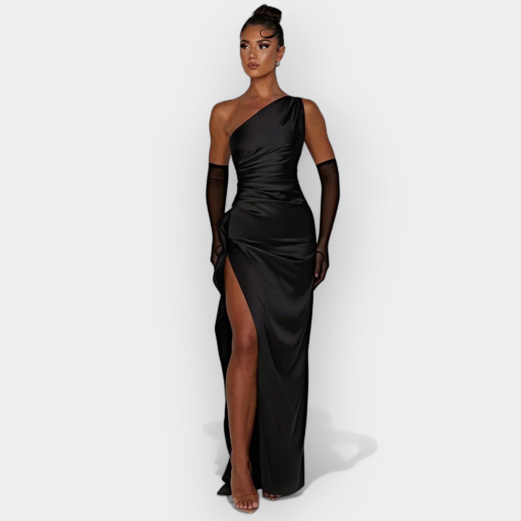 Alina | Satenasta haljina za elegantne večeri
