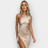 Alina | Satenasta haljina za elegantne večeri