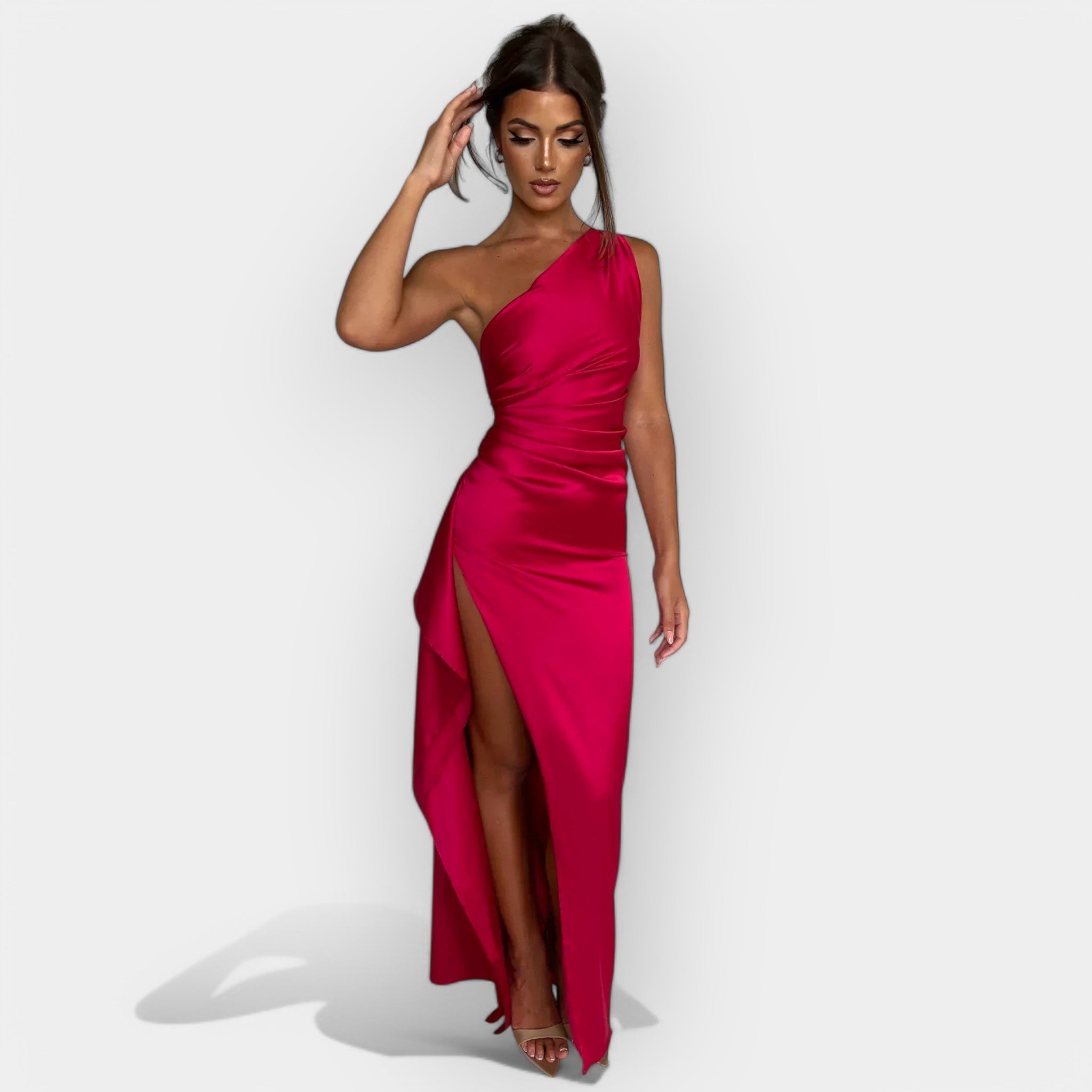 Alina | Satenasta haljina za elegantne večeri