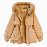 Alina™ | Zimowa Parka z Futrzanym Kapturem