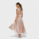 Elsa | Elegantna midi haljina bez rukava