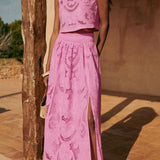 Romy – Roze čipkasti set