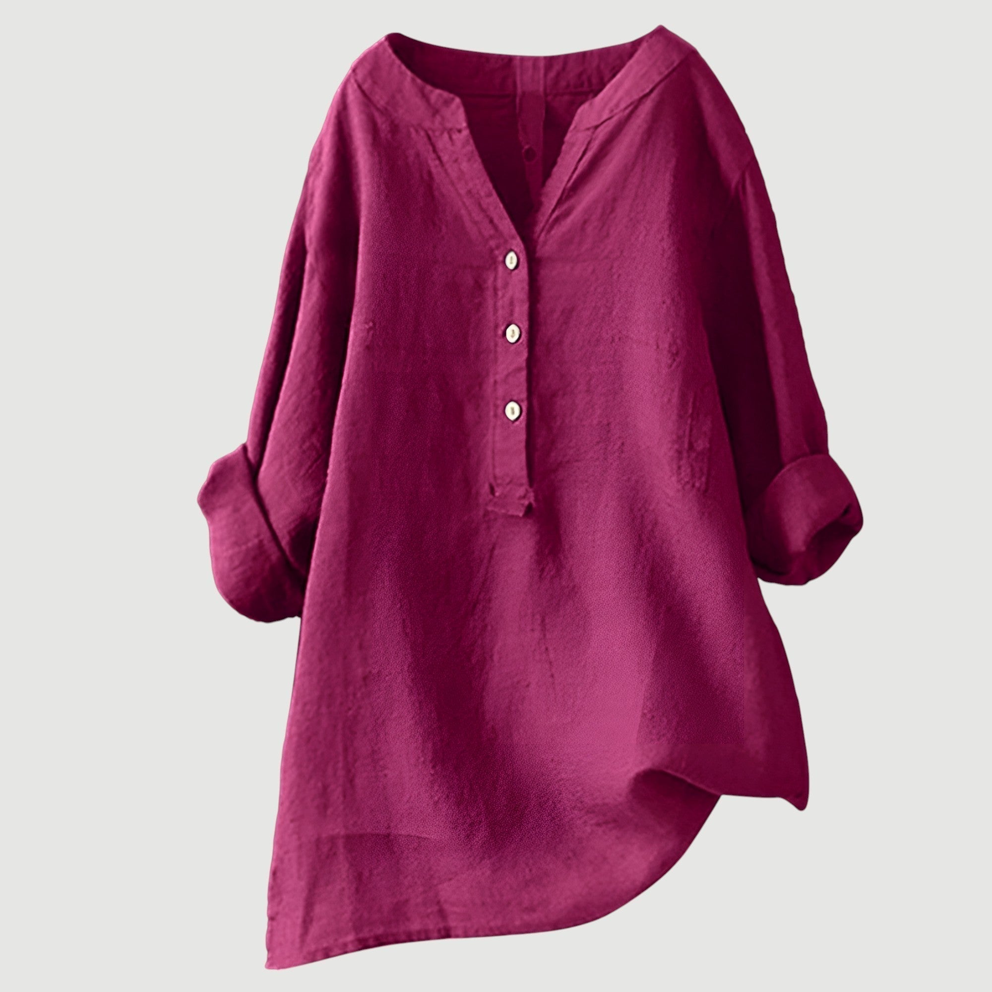 Freja | Laka i udobna lanena bluzica za žene