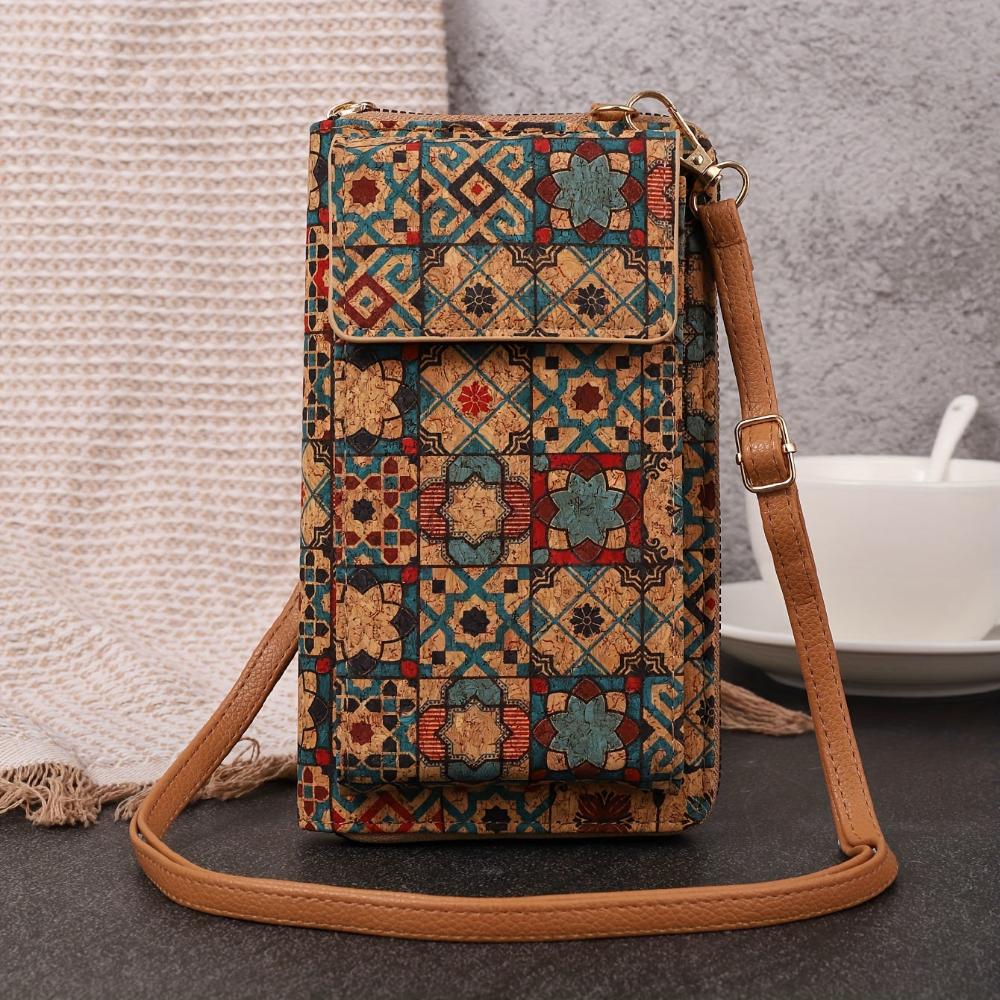 Natalia — Boho Cvjetna Rame Torba
