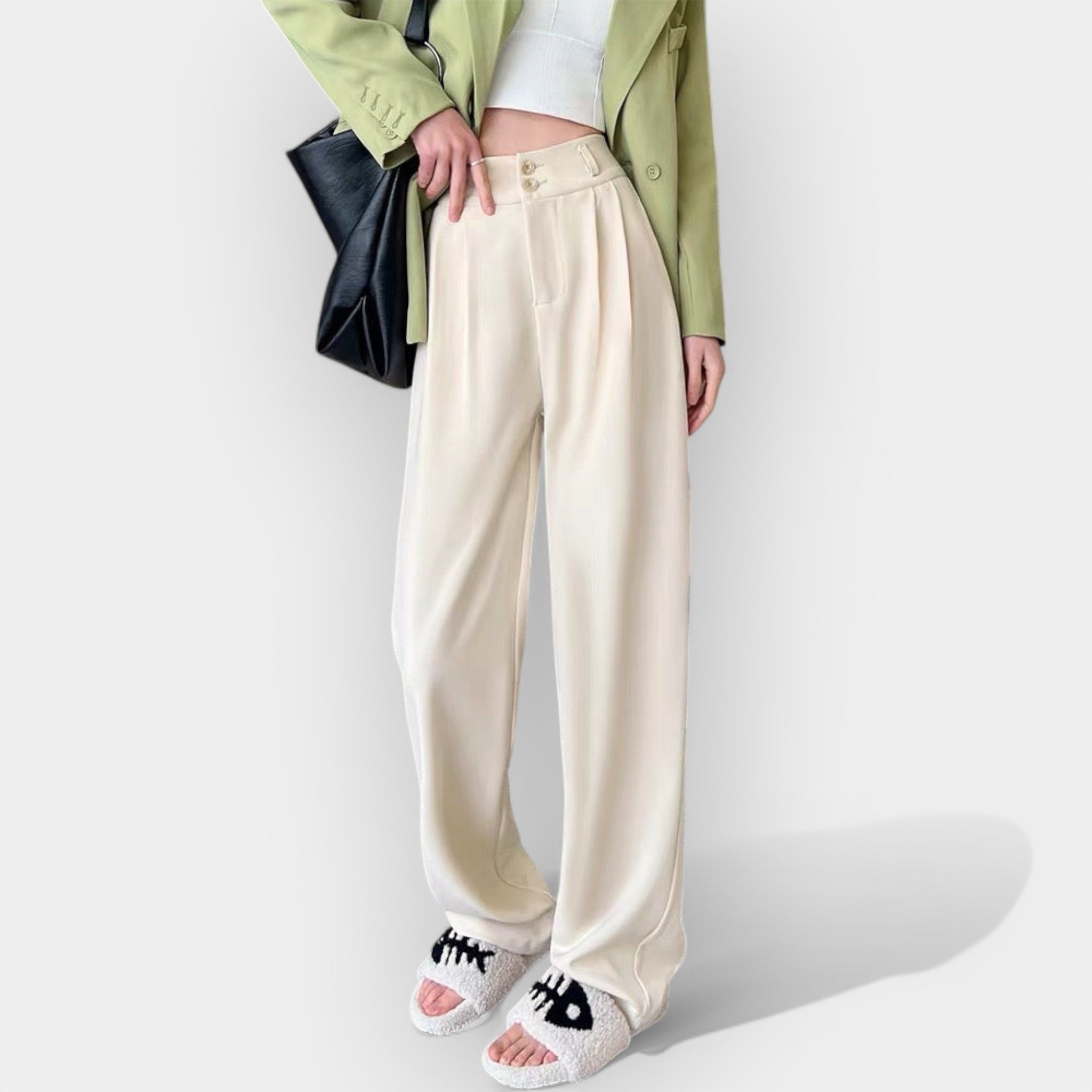 Jade | Korejske široke pantalone