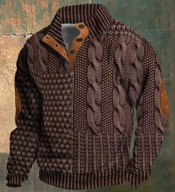 Bror | RETRO DŽEMPER SA NATPISOM