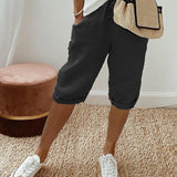 Laluna® | Katoen linnen Dames Shorts 1+1 Gratis