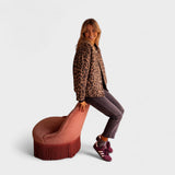 Roza | Modni kaput sa leopard printom