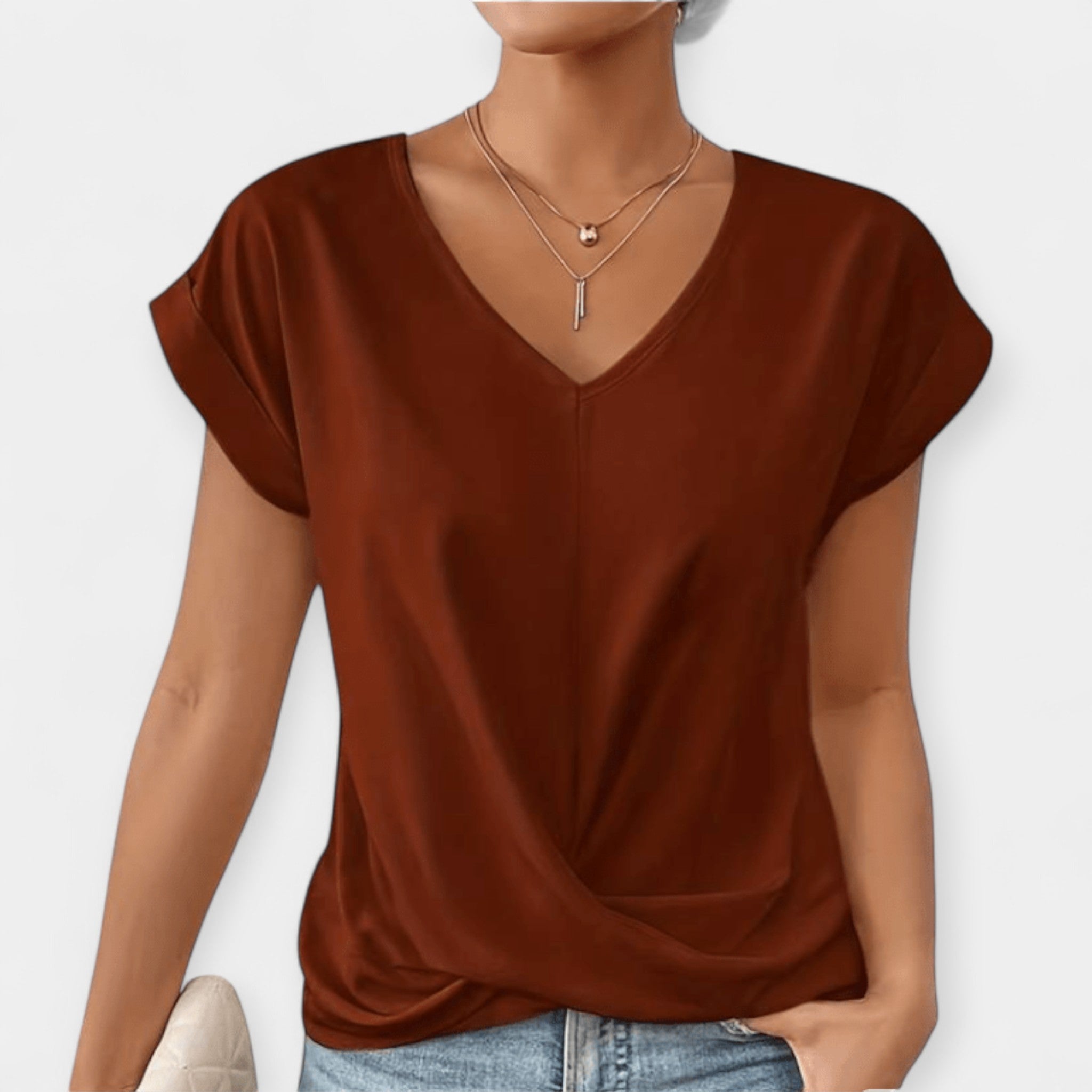 Carmen | Elegantna bluza sa V izrezom