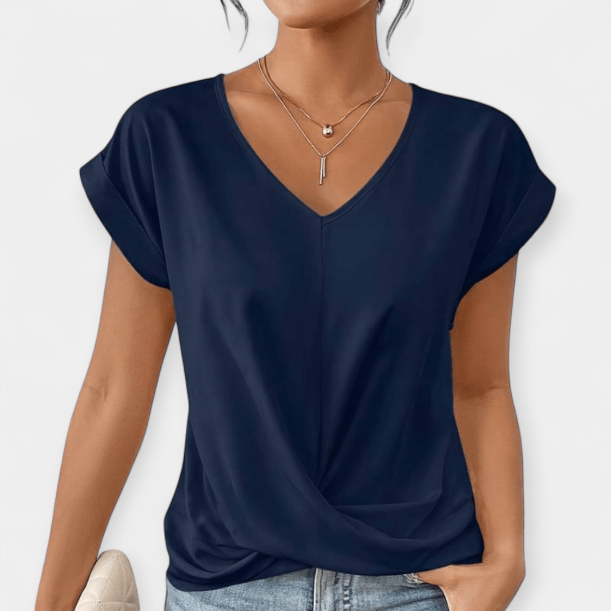 Carmen | Elegantna bluza sa V izrezom