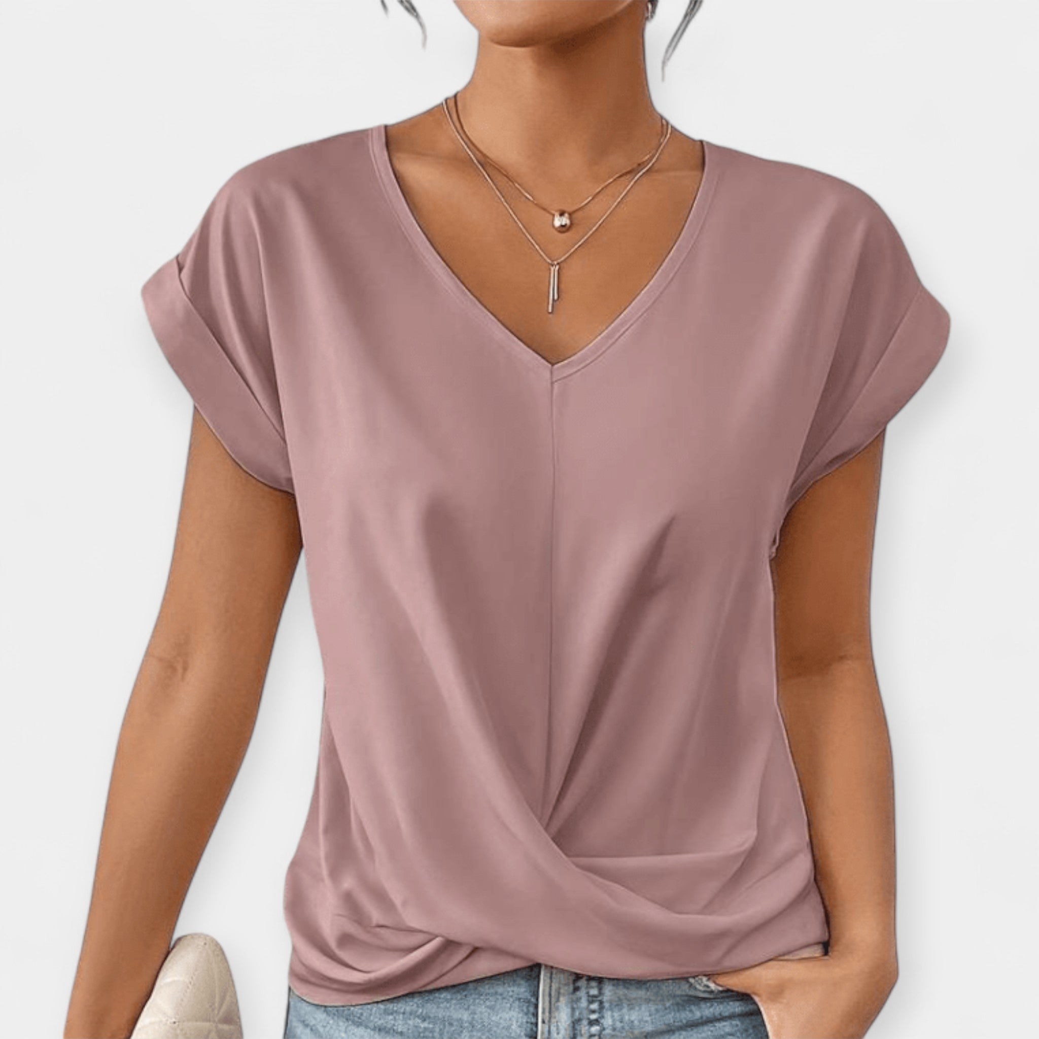 Carmen | Elegantna bluza sa V izrezom