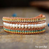 Narukvica od prirodnih slatkovodnih bisera