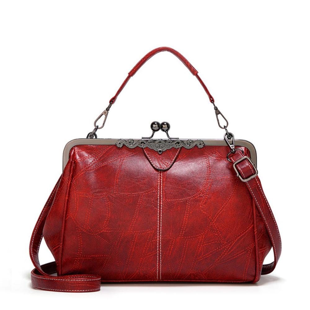 Mila — Vintage Torba s Elegantnim Zatvaranjem