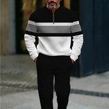 Damian™ | Męski Komplet Sweter i Spodnie